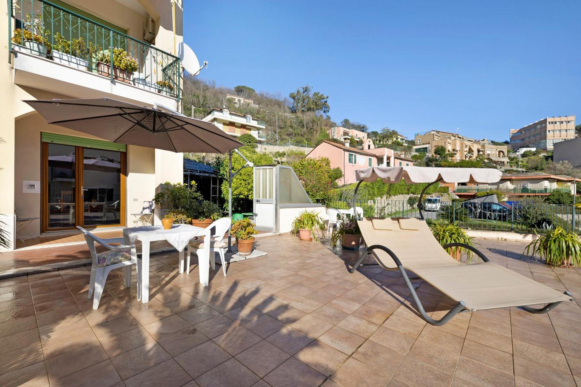 La Terrazza Di Elico Apartment Finale Ligure Luaran gambar